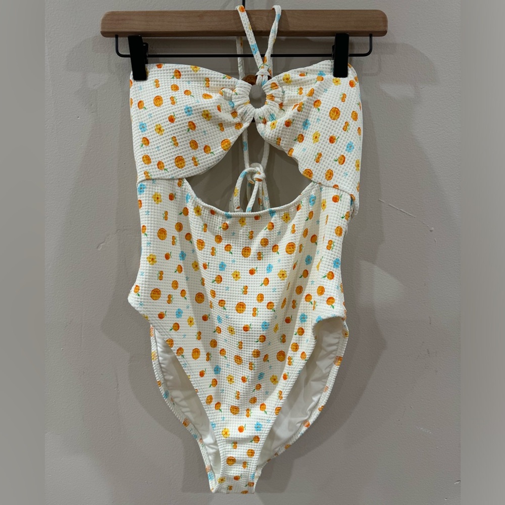 Dippin Daisys wave rider adjustable tie one piece bathing suit size XL NWT - Picture 5 of 14